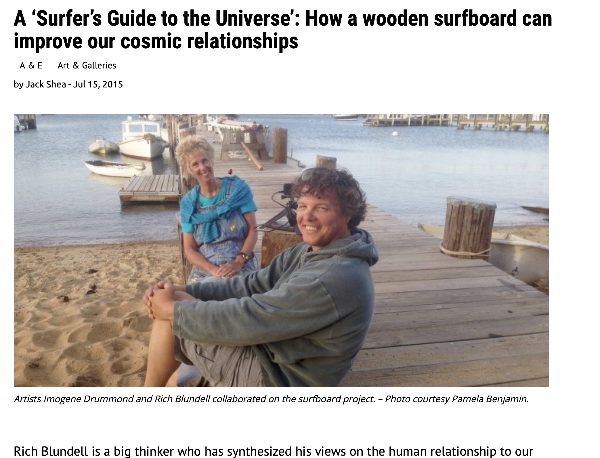 A Surfer's Guide to the Universe